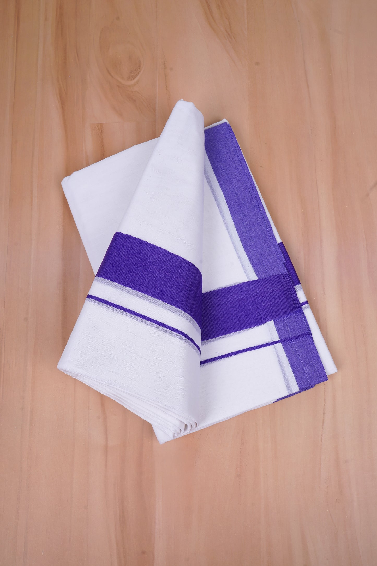 FCD-592 W/D DHOTI 3.80 MTR - Blue