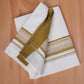 FCD-584 W/D DHOTI 3.80 MTR - Light Green