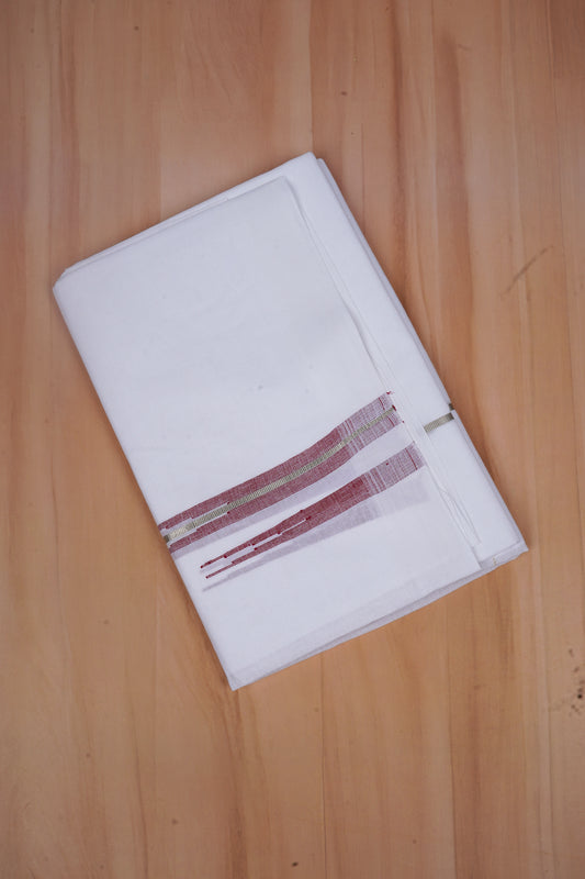 PMD-11 W/D DHOTI 3.80 MTR- Pink