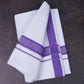 FD-91 W/D DHOTI 3.80 MTR-Purple