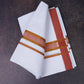 FD-172 W/D DHOTI 3.80 MTR - Brown