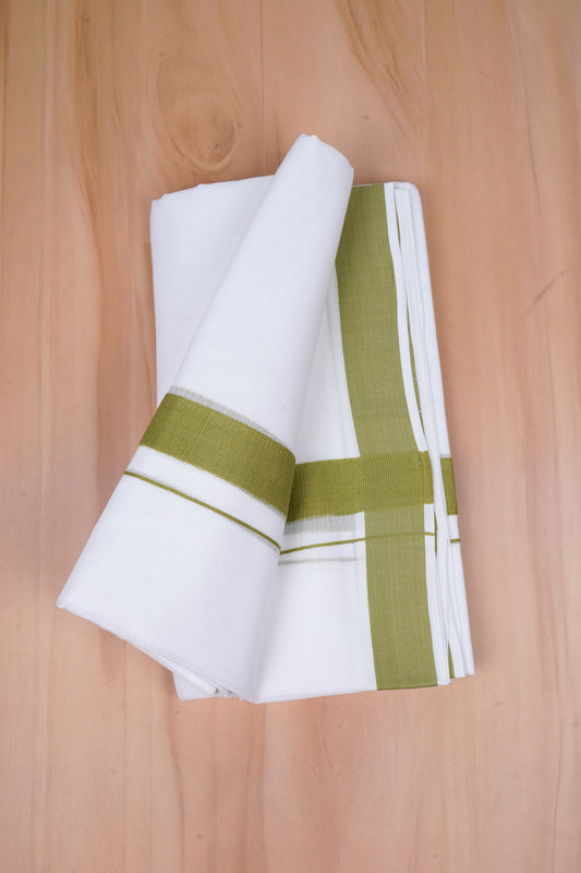 425FCD-01 W/D DHOTI 4.25 MTR- Green
