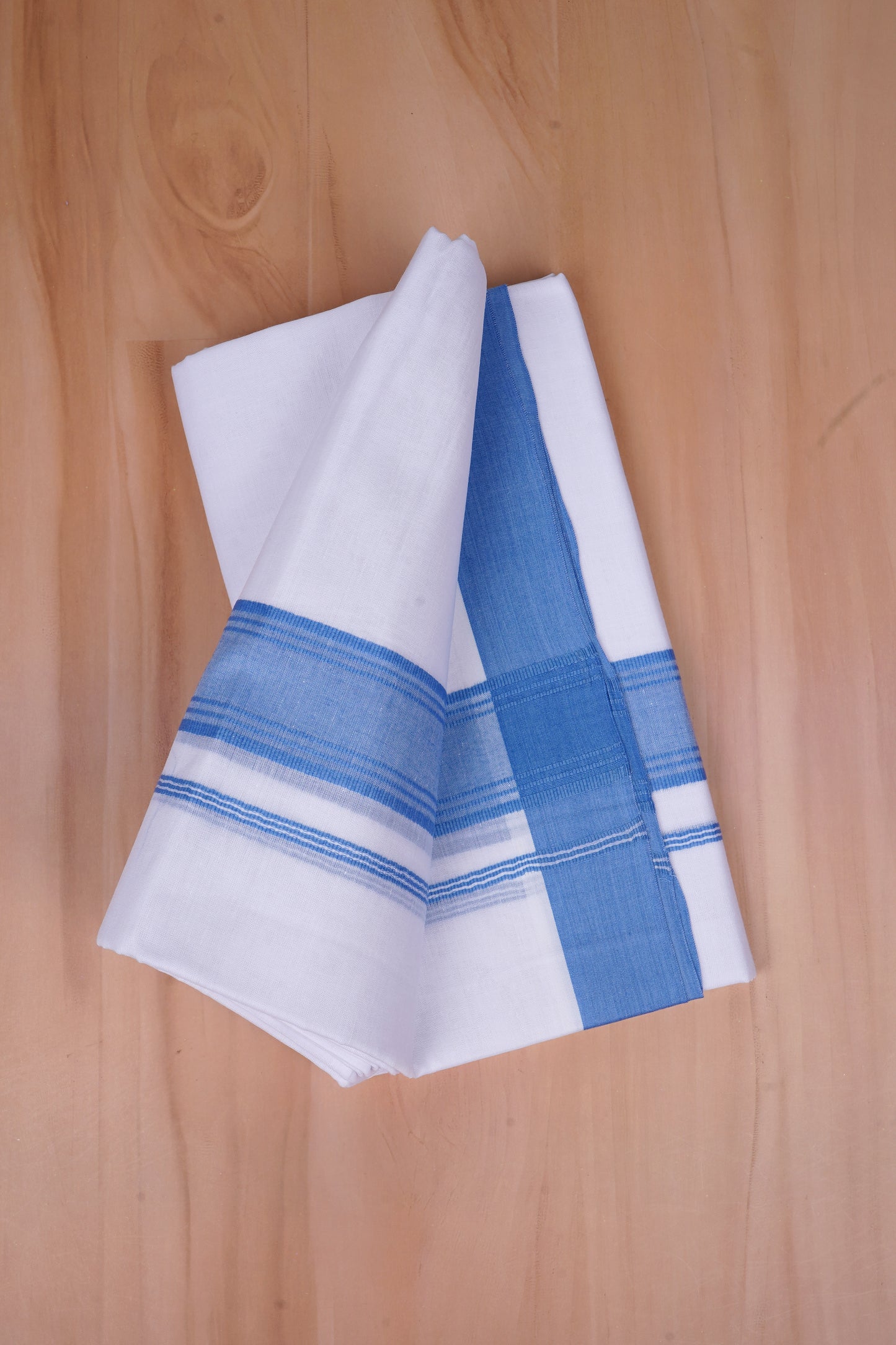 FCD-423 W/D DHOTI 3.80 MTR- Sky Blue