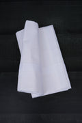 Pure Cotton White Paramas Border Double Dhoti Devotional Weave 4.00 m | PMD-04 - White 5