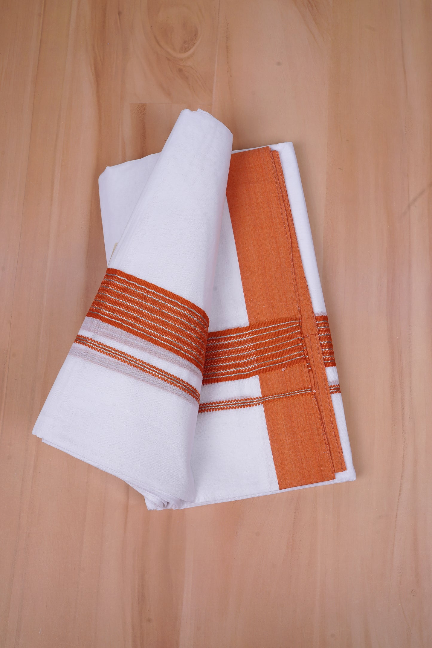 FCD-470 W/D DHOTI 4.00 MTR - Brown