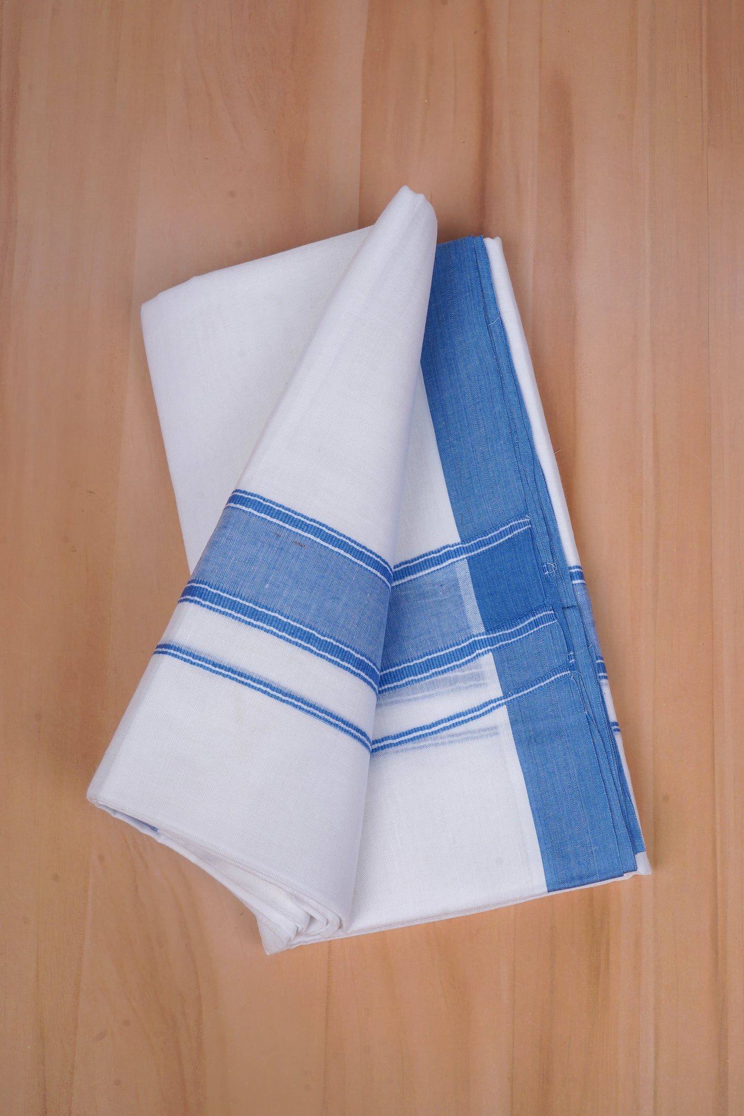 FCD-527 W/D DHOTI 3.80 MTR-Sky Blue