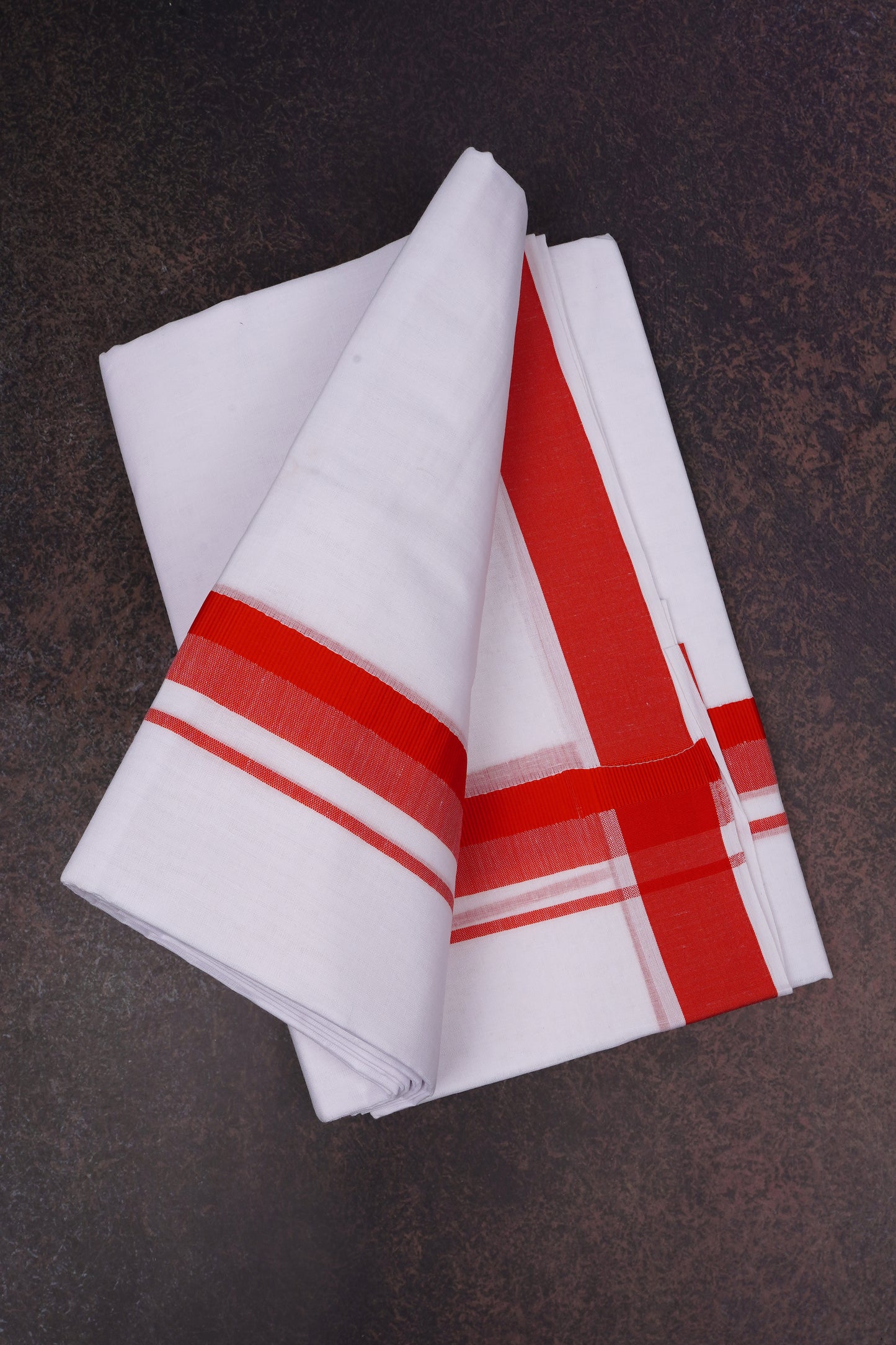 FD-155 W/D DHOTI 4.00 MTR-Red