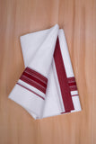 FCD-618 W/D DHOTI 3.80 MTR - Red