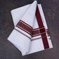FD-167 W/D DHOTI 3.80 MTR-Maroon