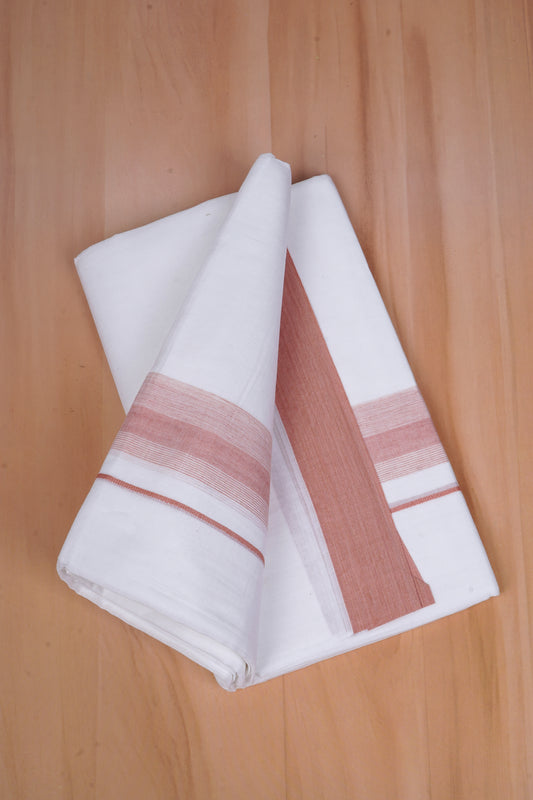 FCD-611 W/D DHOTI 3.80 MTR - Pink