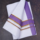 FD-200 W/D DHOTI 3.80 MTR-Violet