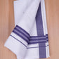 FCD-502 W/D DHOTI 3.80 MTR-Purple