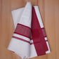 FCD-86 W/D DHOTI 3.80 MTR- Red