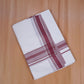 FCD-607 W/D DHOTI 3.80 MTR - Dark Pink