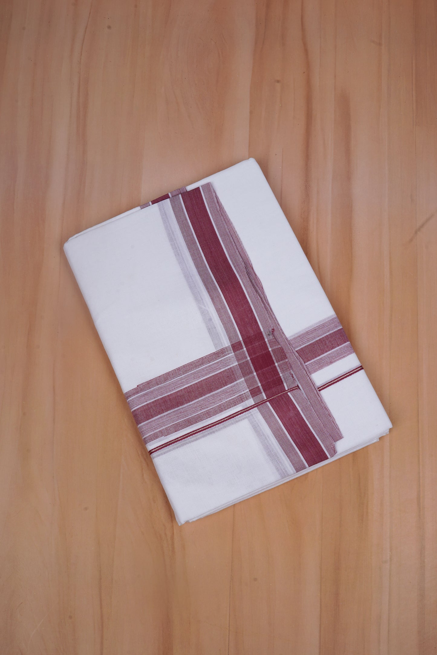 FCD-607 W/D DHOTI 3.80 MTR - Dark Pink