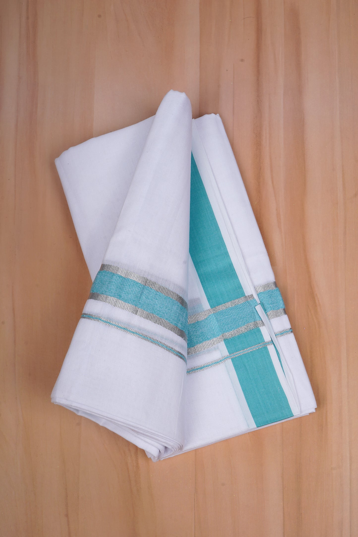 FCD-505 W/D DHOTI 3.80 MTR-Ajantha Blue
