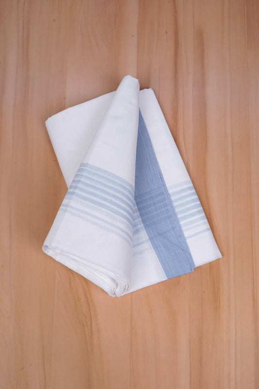 FCD-610 W/D DHOTI 3.80 MTR - L Blue