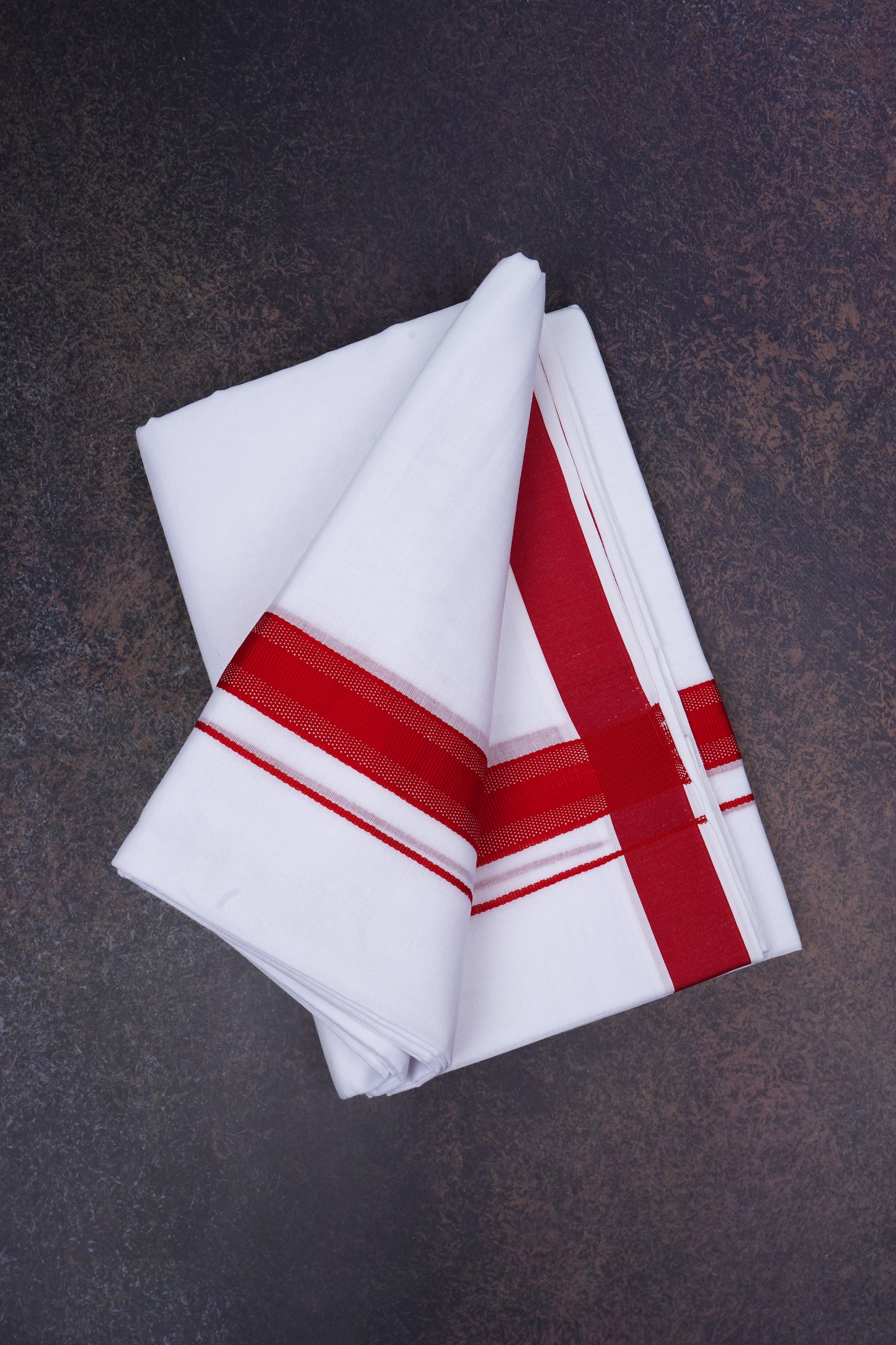 FD-177 W/D DHOTI 3.80 MTR-Red