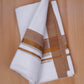 FCD-524 W/D DHOTI 3.80 MTR-Brown