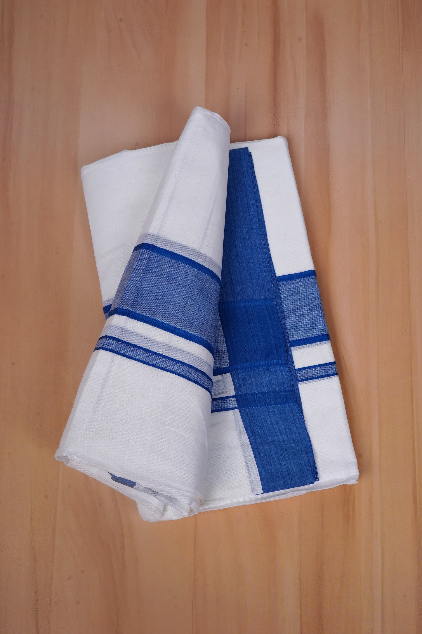 FCD-86 W/D DHOTI 3.80 MTR- Blue 2
