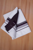 FCD-587 W/D DHOTI 3.80 MTR - Black