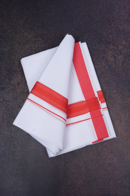 FD-177 W/D DHOTI 3.80 MTR-Pink