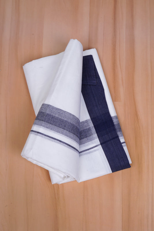 FCD-611 W/D DHOTI 3.80 MTR - Blue 2
