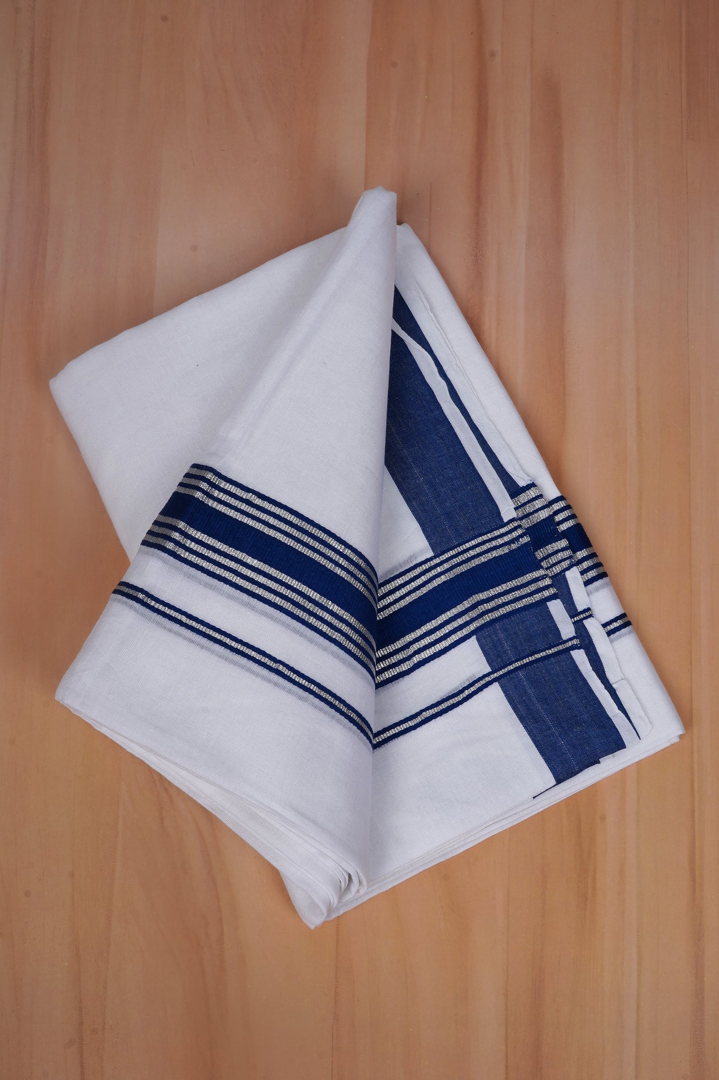 FCD-590 W/D DHOTI 3.80 MTR - Blue