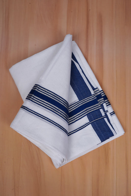 FCD-590 W/D DHOTI 3.80 MTR - Blue