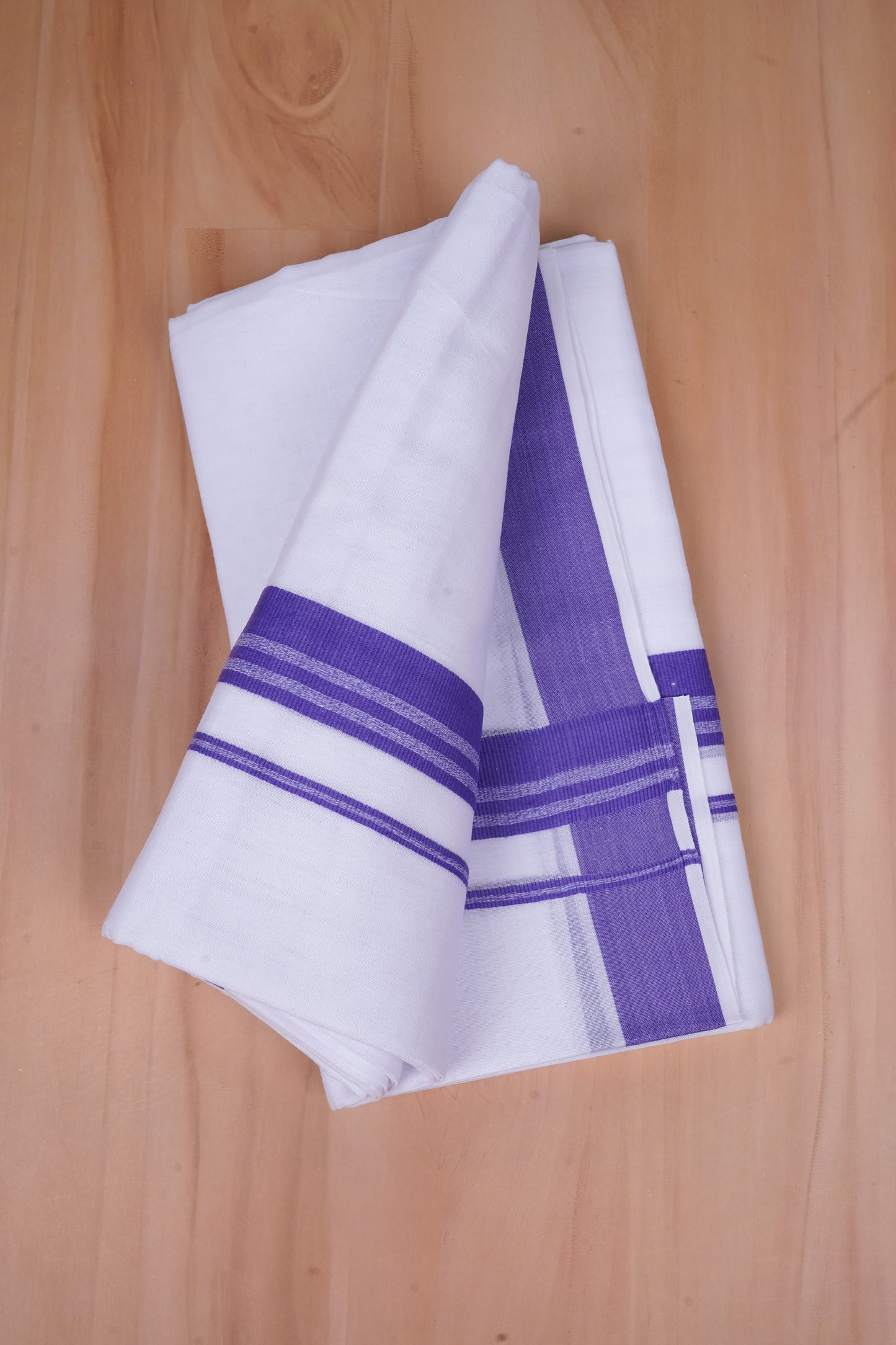 FCD-503 W/D DHOTI 3.80 MTR-Purple