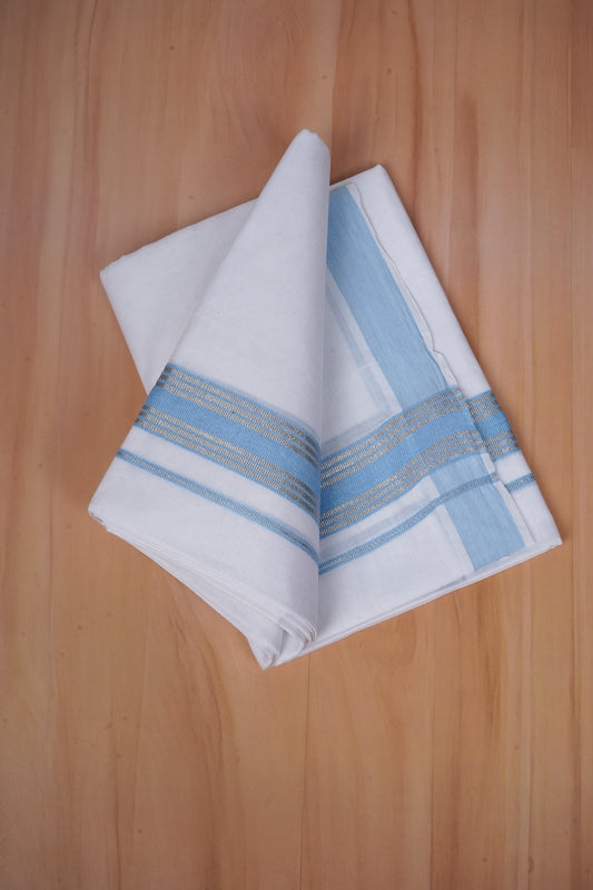 FCD-590 W/D DHOTI 3.80 MTR - Blue 2