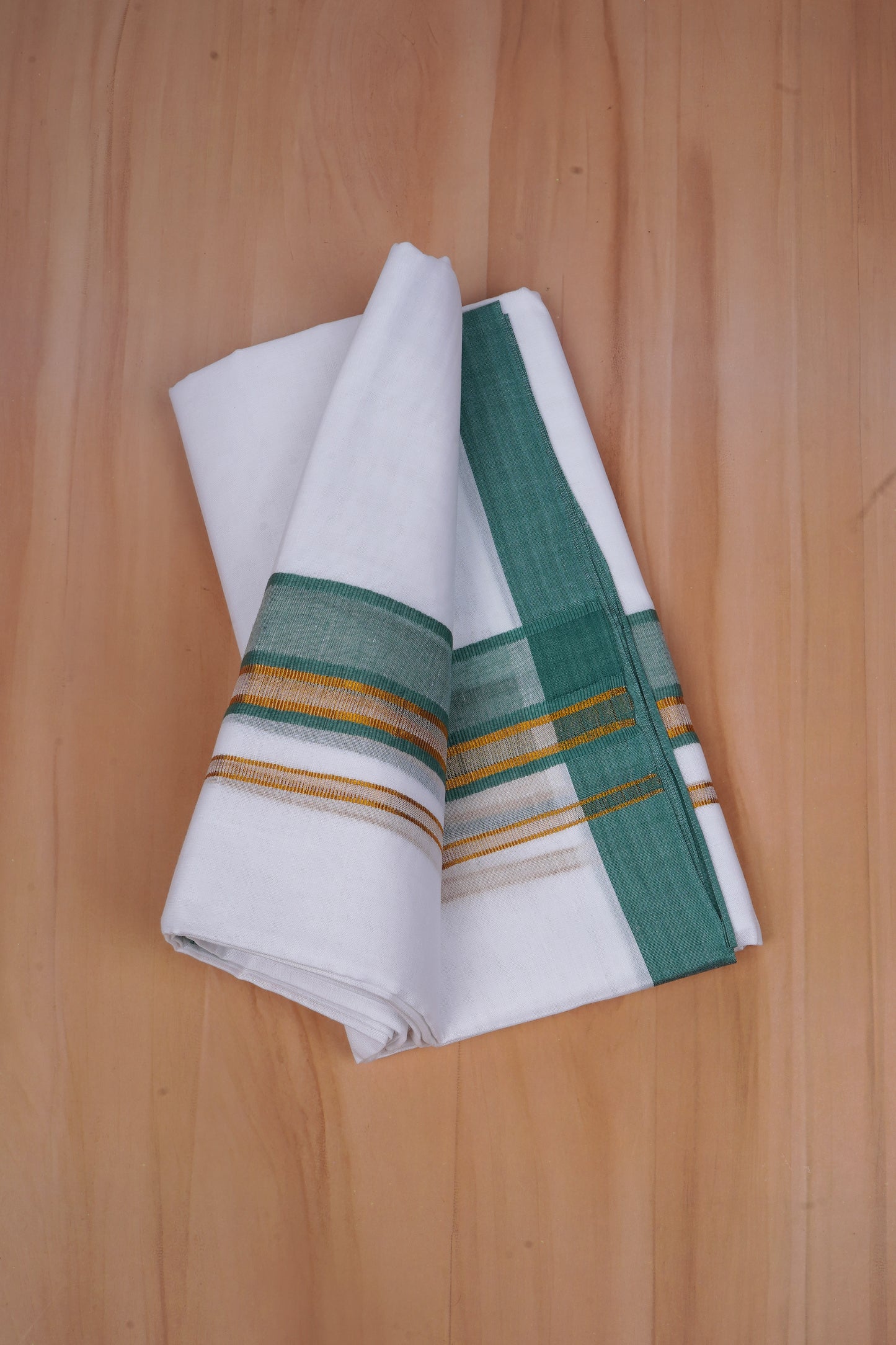 FCD-531 W/D DHOTI 3.80 MTR-Light Green
