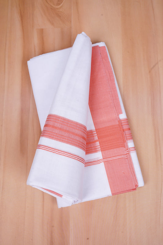 FCD-429 W/D DHOTI 3.80 MTR-Light Pink
