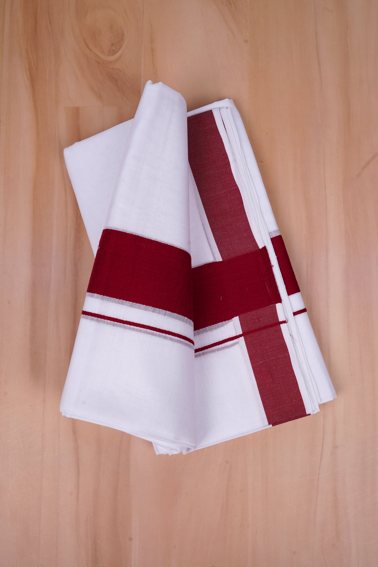 FCD-333 W/D DHOTI 3.80 MTR- Red