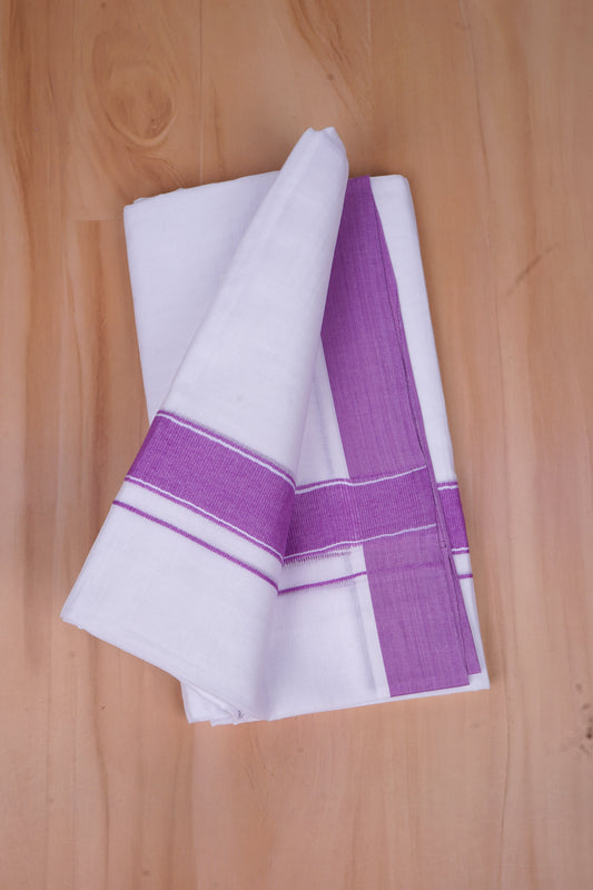 FCD-487 W/D DHOTI 3.80 MTR-Dark Pink