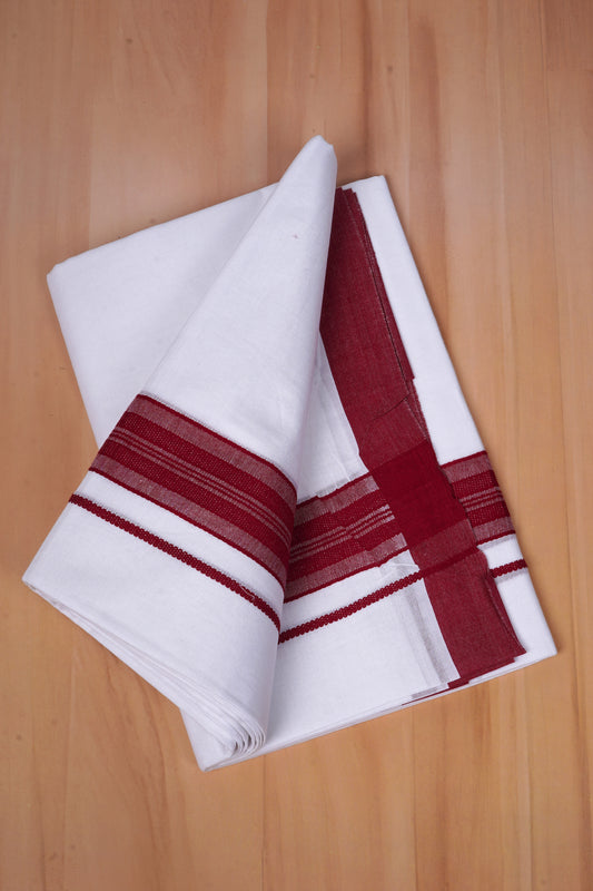 FCD-603 W/D DHOTI 3.80 MTR - Dark Pink