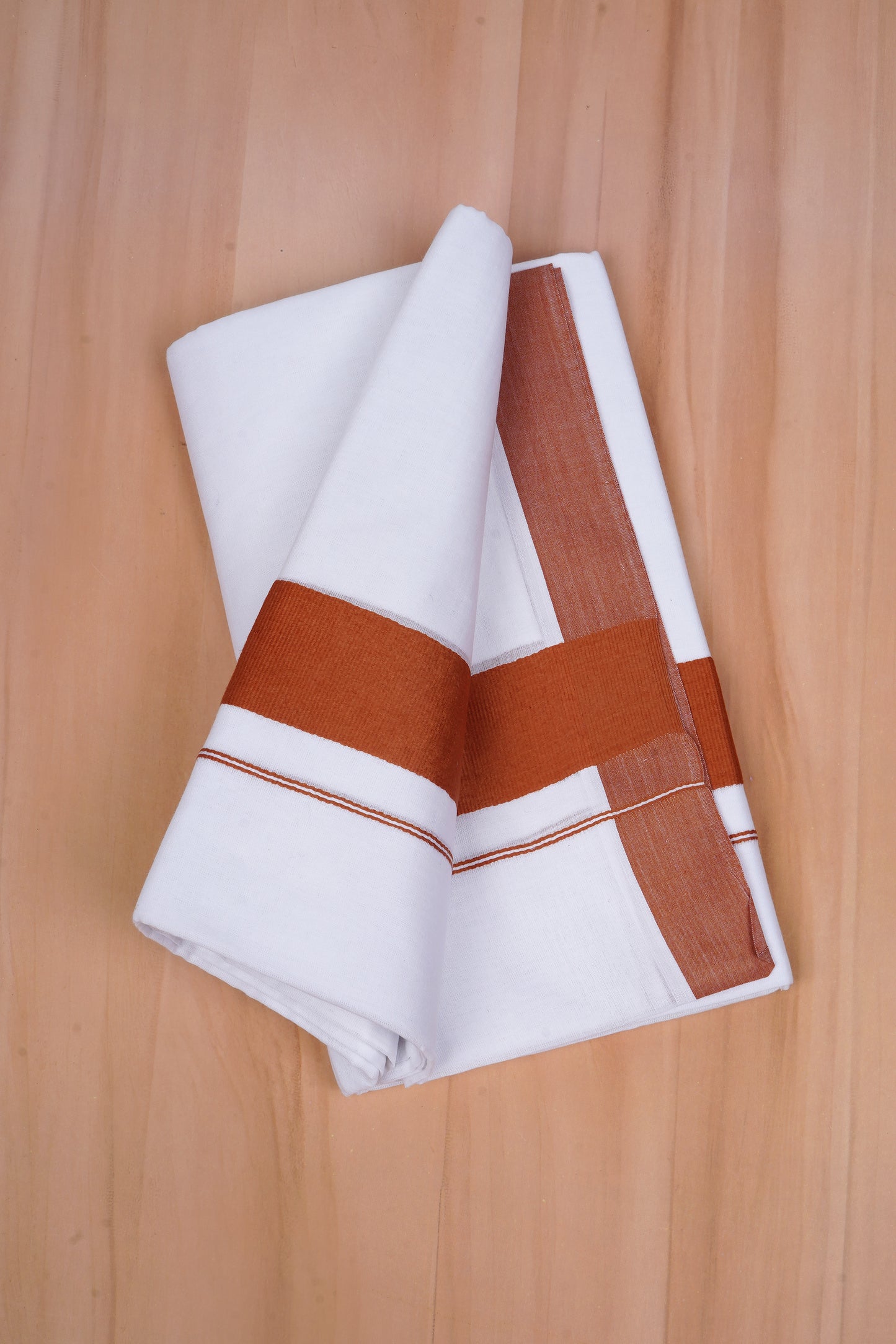 FCD-614 W/D DHOTI 3.80 MTR - Brown