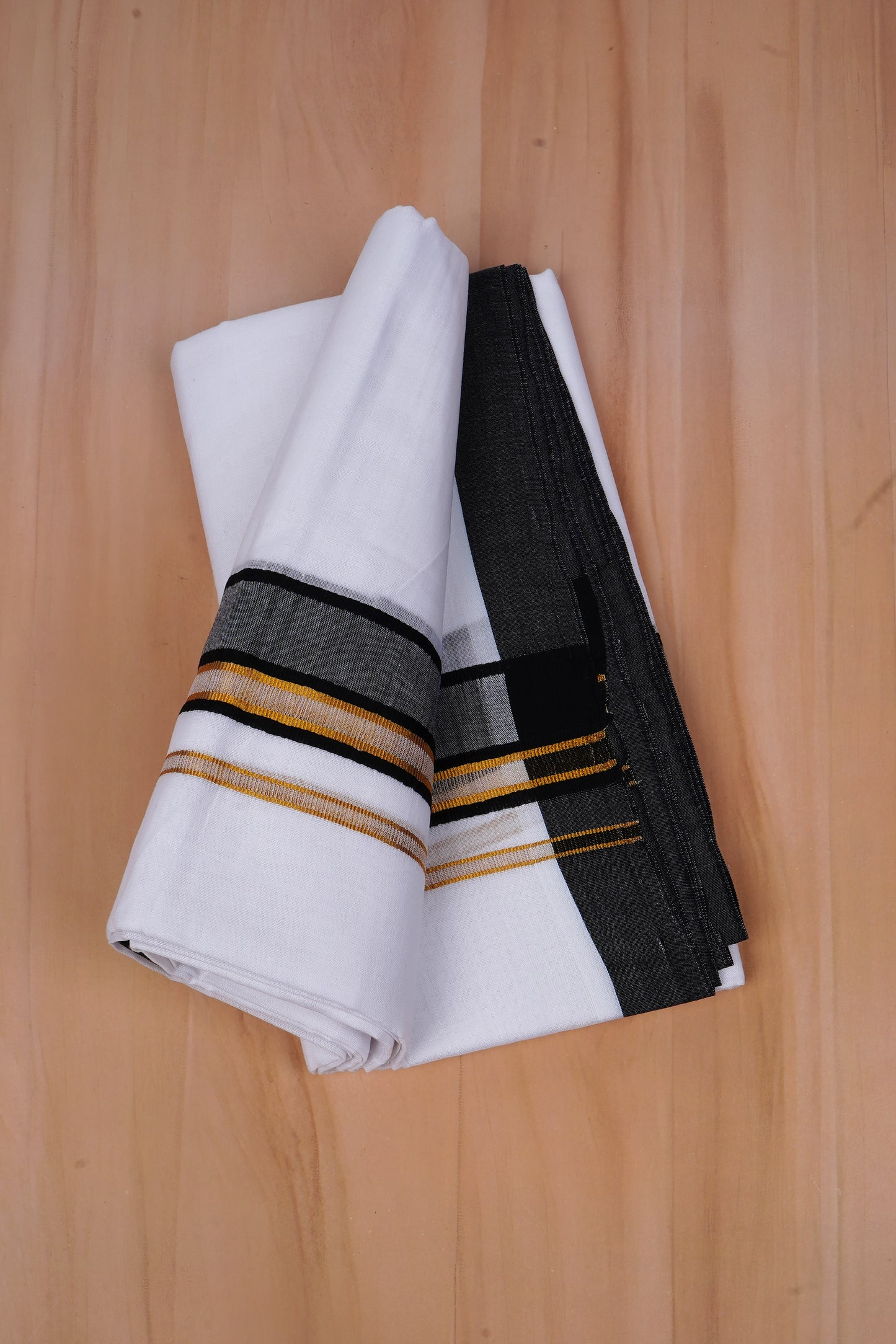FCD-531 W/D DHOTI 3.80 MTR-Black
