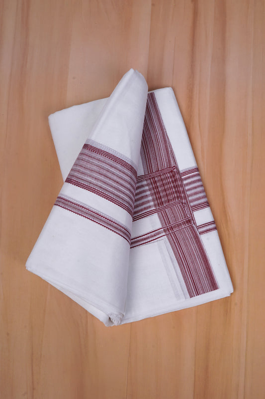 FCD-80 W/D DHOTI 3.80 MTR-Light Pink