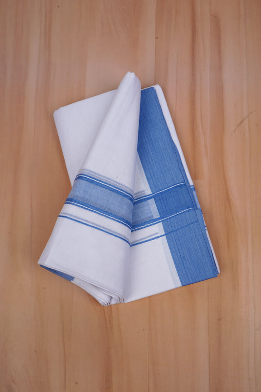 FCD-501 W/D DHOTI 3.80 MTR-Sky Blue