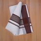 FCD-86 W/D DHOTI 3.80 MTR- Light Brown