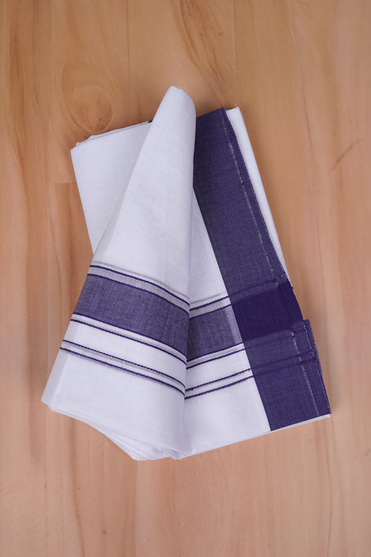 FCD-03 W/D DHOTI 4.00 MTR-purple