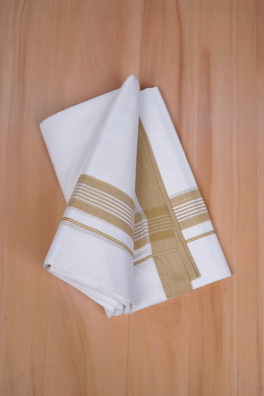 FCD-616 W/D DHOTI 3.80 MTR - Gold yellow