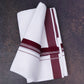 FCD-362 W/D DHOTI 3.80 MTR-Maroon