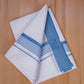 FCD-575 W/D DHOTI 3.80 MTR - Sky Blue