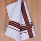 FCD-502 W/D DHOTI 3.80 MTR-Maroon