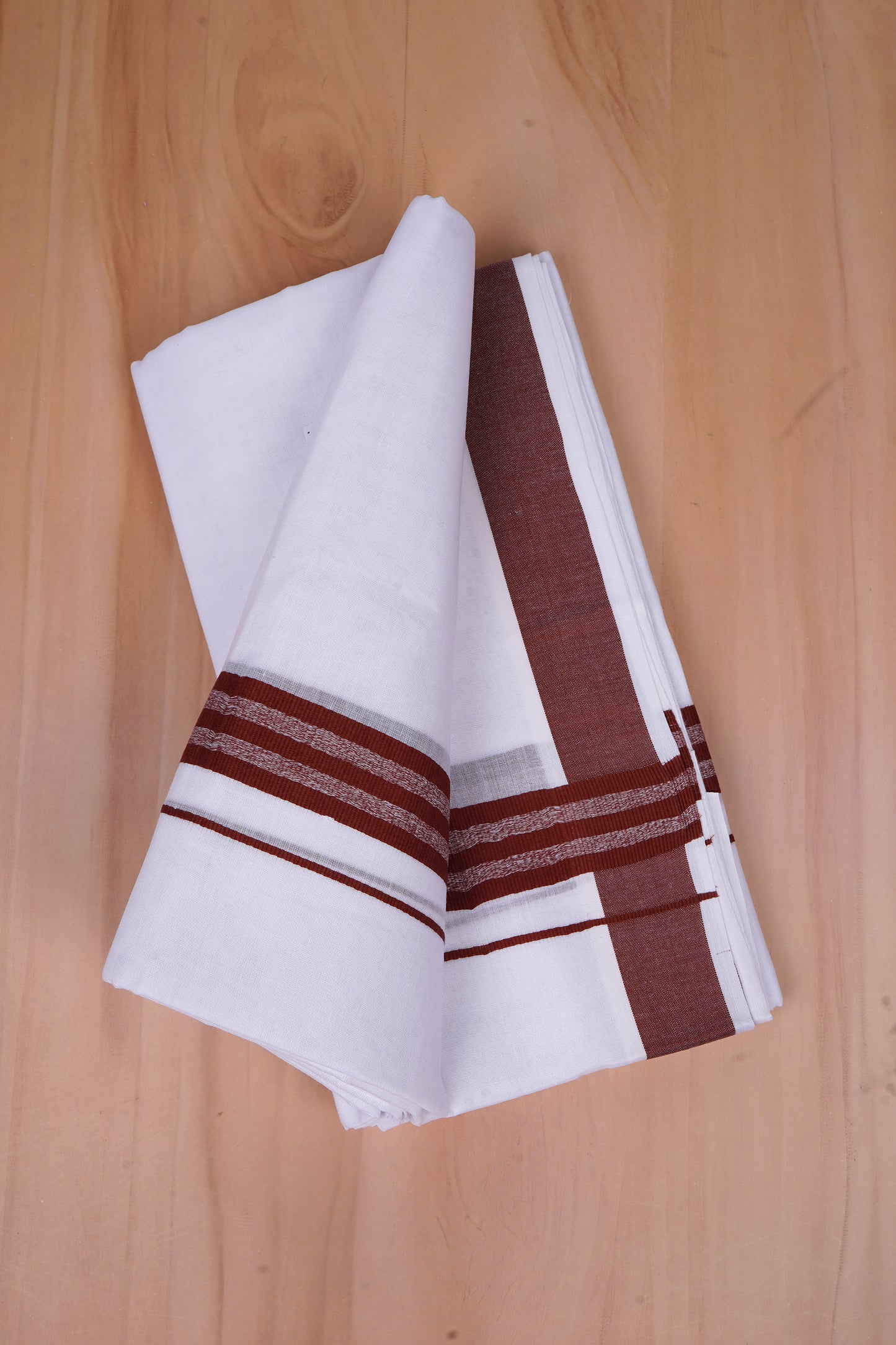 FCD-502 W/D DHOTI 3.80 MTR-Maroon