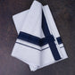 FD-177 W/D DHOTI 3.80 MTR-Dark Blue