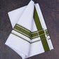 FD-167 W/D DHOTI 3.80 MTR-Green