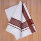 FCD-597 W/D DHOTI 3.80 MTR - Brown